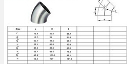 焊接弯头规格型号有哪些